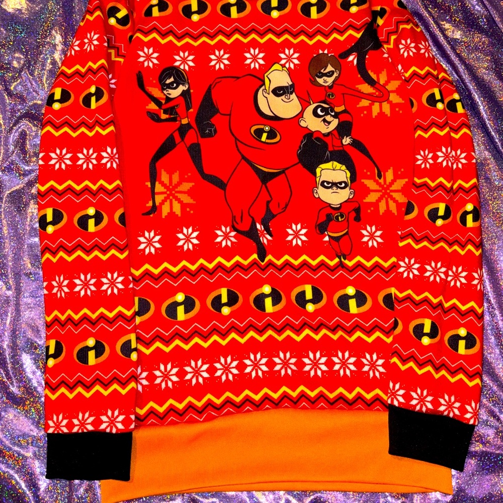 Pixar's Incredibles Christmas Sweater